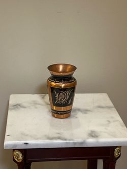 Petite Decorative Copper Vase