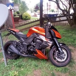 2012 Kawasaki 1000/Burnt Orange-Black