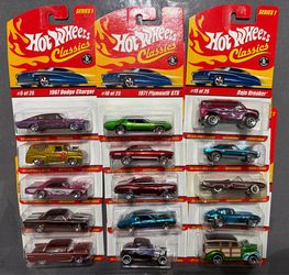 Series 1 Classic Hot wheels Complete Set