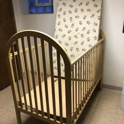 Baby Mattress  And Crib 🥰