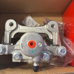 2-PC Brake Caliper, Rear Right Passenger Side, And Driver Side 1-Piston, A-Premium APBC0761  