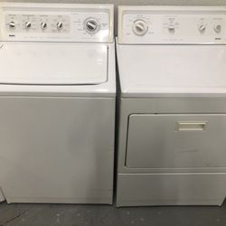 Set washer and dryer regular kenmore