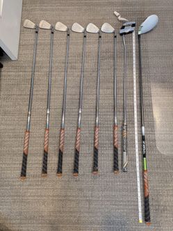 Golf clubs- Left handed