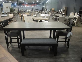 Legacy Classic Essex Counter-Height Trestle Dining Set with Bench