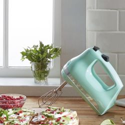 KitchenAid Blue Ice Hand Mixer