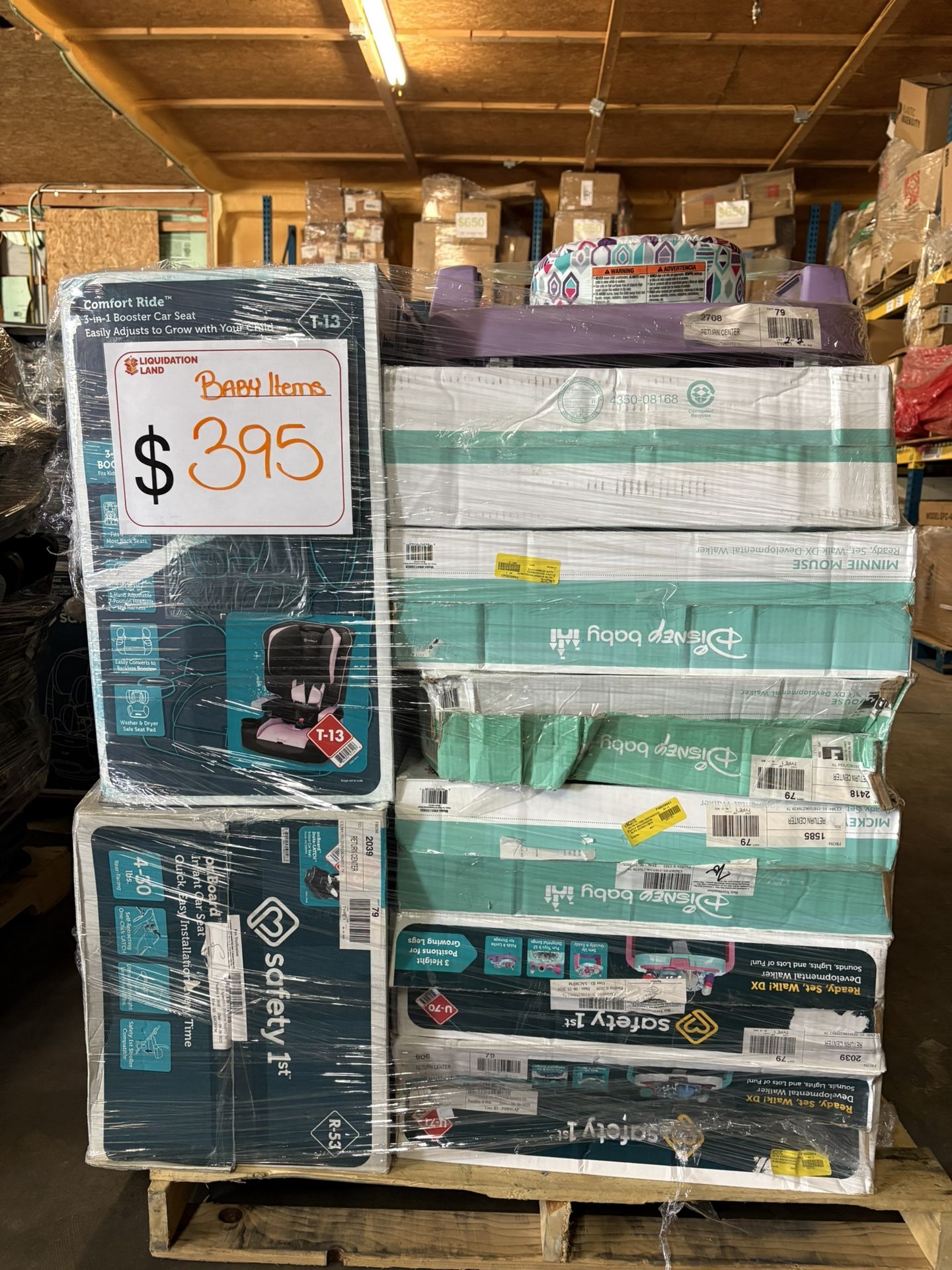 Car Seats And Disney Walkers