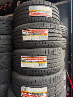 245/40/18 arroyo vendo un set de llantas nuevas con 50,000 millas de garantía ✅🤩I am selling a set of new tires with a 50,000 mile warranty ✅