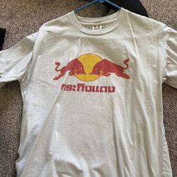 White Red Bull shirt 