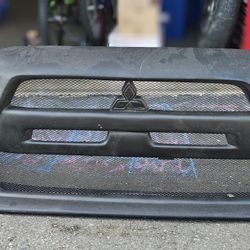 DURAFLEX® 109413 - Evo X V3 Style Fiberglass Front Bumper Cover (Unpainted)