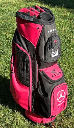 Cobra 14-Slot Golf Cart Bag (Pink/Black)