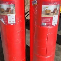 FloorMuffler
$0.40 sqg.ft. $239.00 /case
00 sq. ft. 150 ft. x 48 in. x 2 mm Premium Underlayment fo _aminate, Hardwood and Engineered Floors