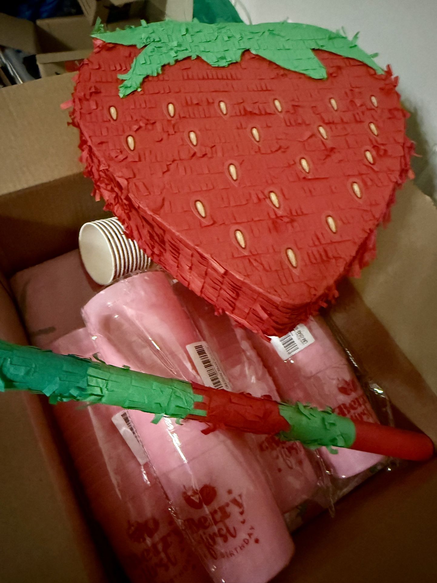 Berry 1st Birthday Decor