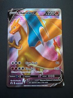 Charizard V SWSH050 Holo Promo Pokemon Card