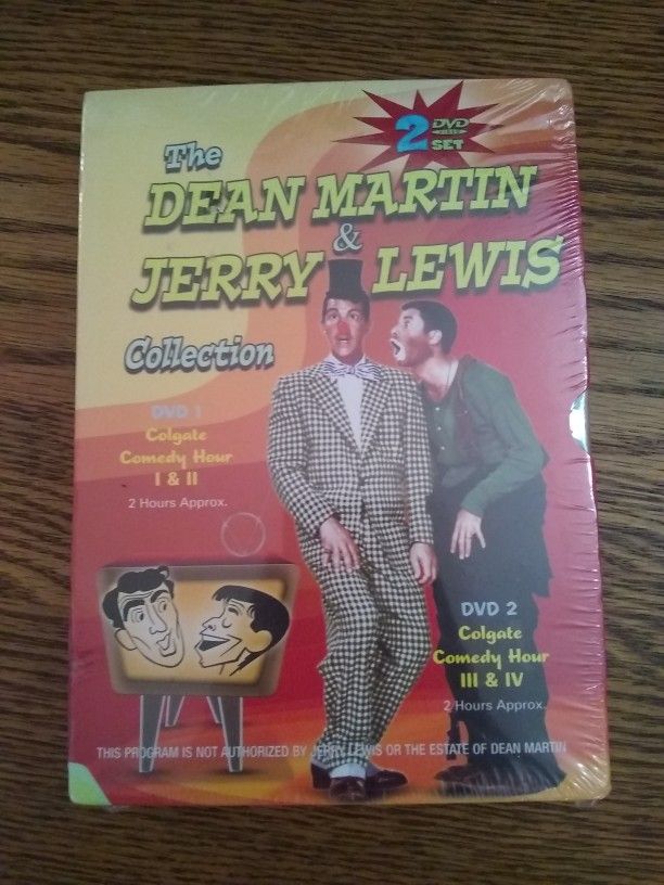 Unopened Dean Martin & Jerry Lewis 2 DVD Collection