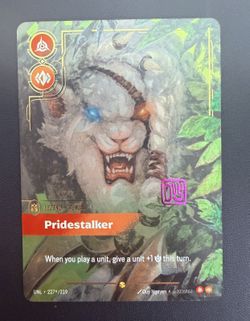 Riftbound - Rengar Pridestalker Signature Overnumbered