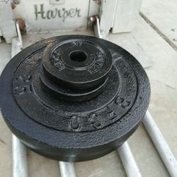 Weights Steel Plates 55 Lb