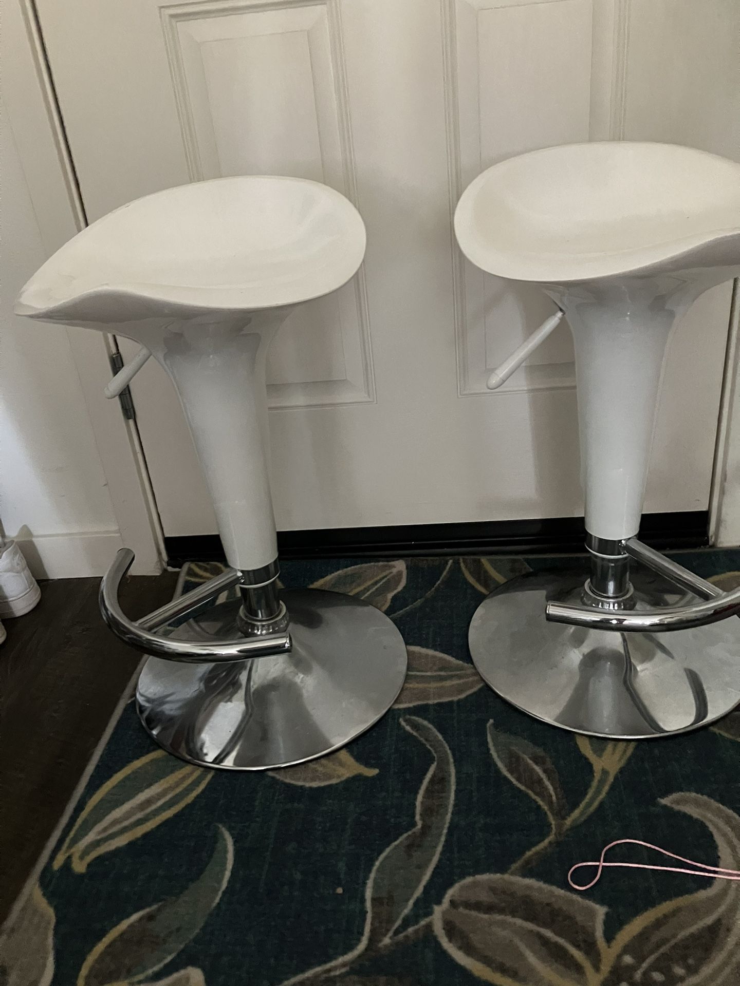White Bar Stools