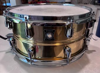 Yamaha SD4365 13 x 6.5 Brass Snare Drum