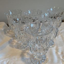 Glass Vase’s- Set Of Six