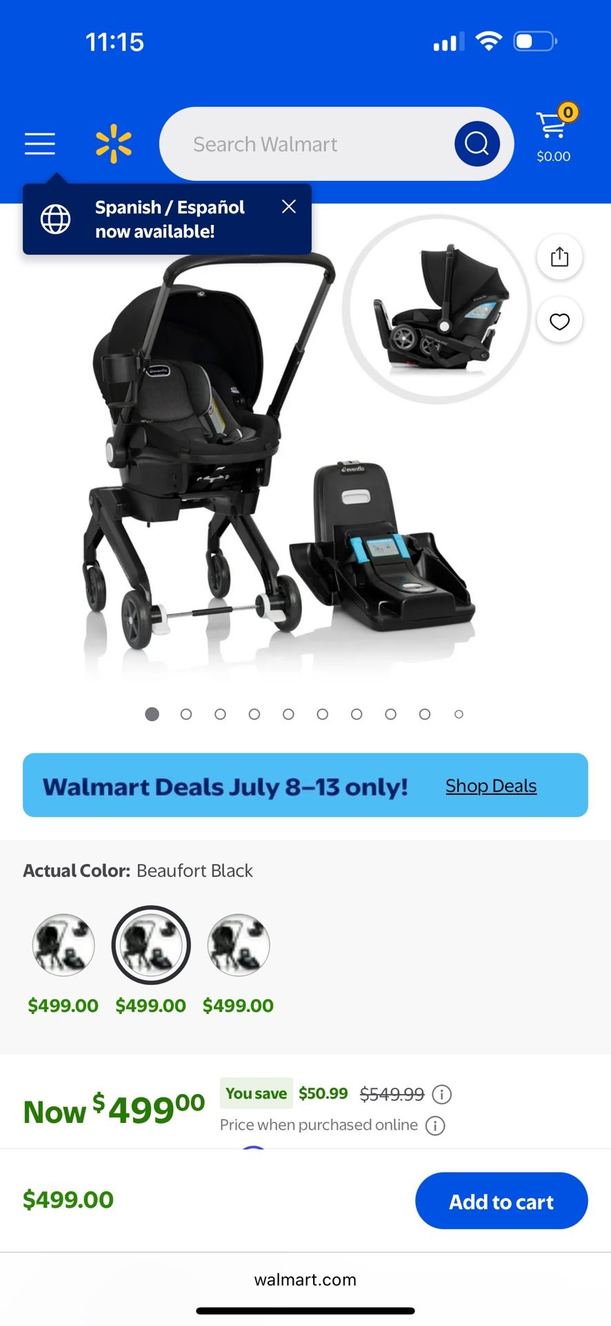 Evenflo Shyft Dualride