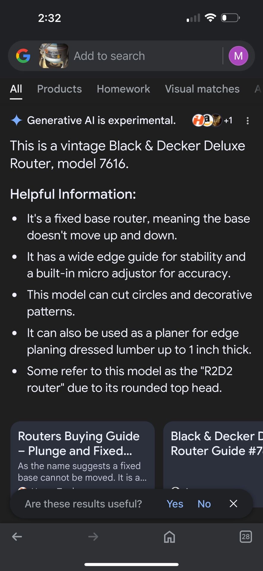Black And Decker Router