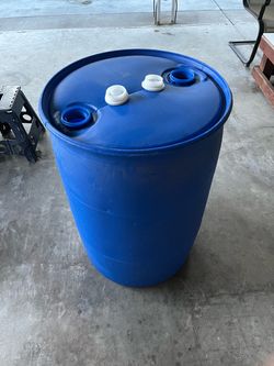 55 Gallon Water Barrel