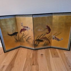 Koi Fish Art Panel