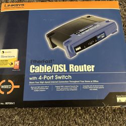 Cable DSL router 