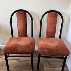 Pair Of 80s Postmodern Acrylic Chairs 