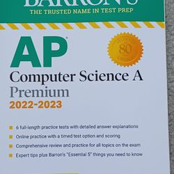AP Computer Science A Premium 2022-23