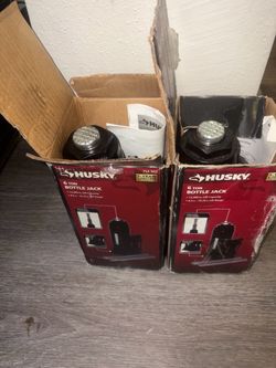 Husky 6 Ton Bottle Jack x 2