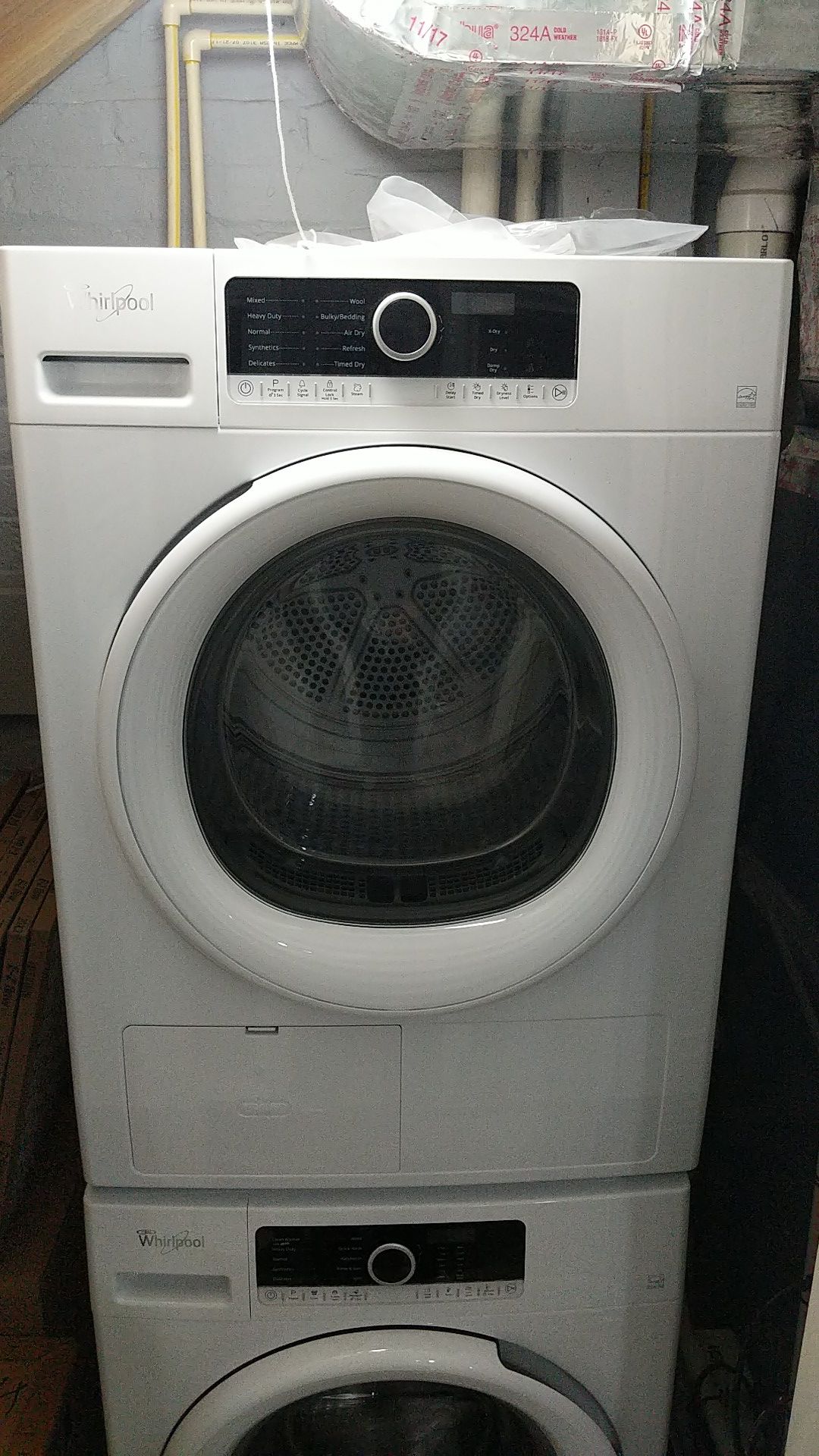 Brand New Whirlpool Ventless Washer & Dryer