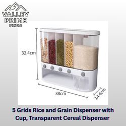 5 Compartment Dry Food Dispenser