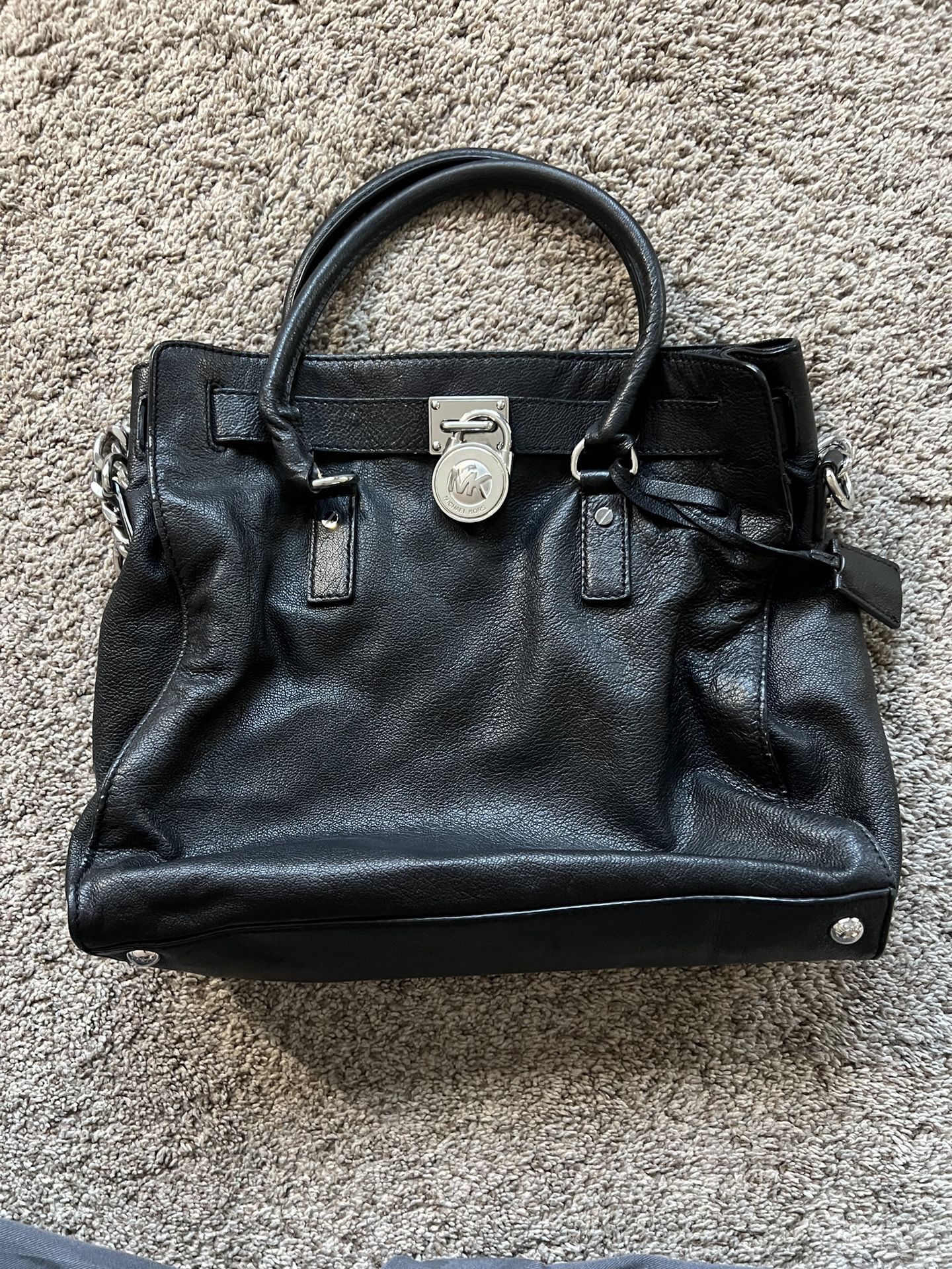Michael kors black colorful purse hotsell