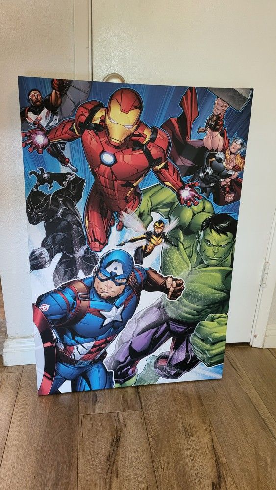 Marvel Superhero Poster