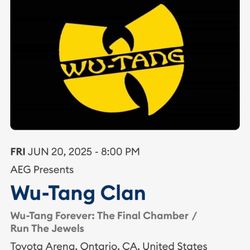 Wu-Tang Clan With Run The Jewels