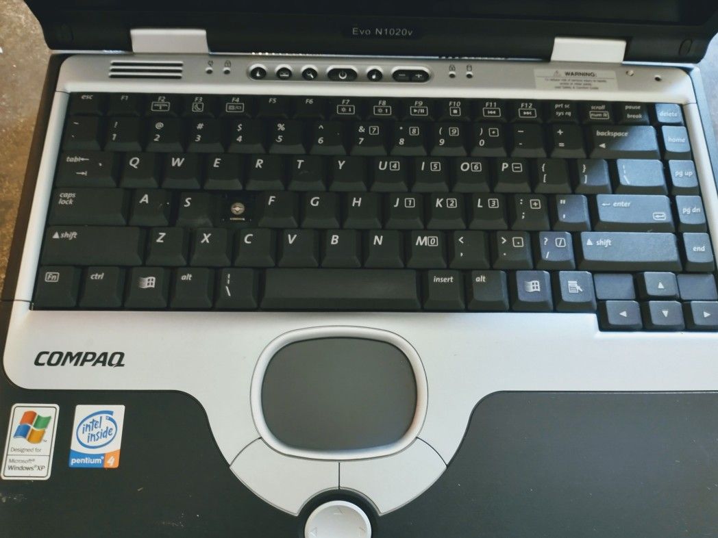 Laptop With No Hard drive. Turns On