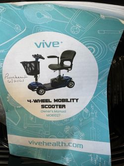 4 Wheel Utility Scooter