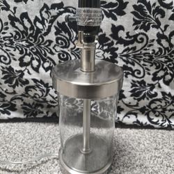 Fillable Glass Desk Lamp