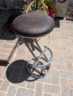 1970s Vintage style bar stool