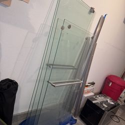 Full Shower & Bathtub Shower 3/8” Glass Door Sets From Remodel