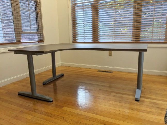 GRAY LEFT CORNER IKEA GALANT DES Home Office Furniture