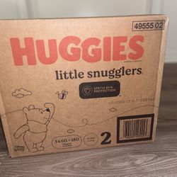 Huggies “Little Snugglers” Size 2
