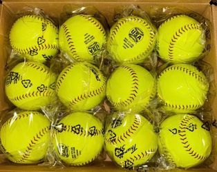 Softball balls