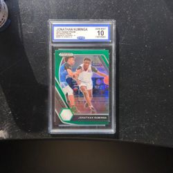 Jonathan Kuminga 2021 Panini PRIZM #5 Green 💚 PRIZM CCG GEM 💎 MINT 10 