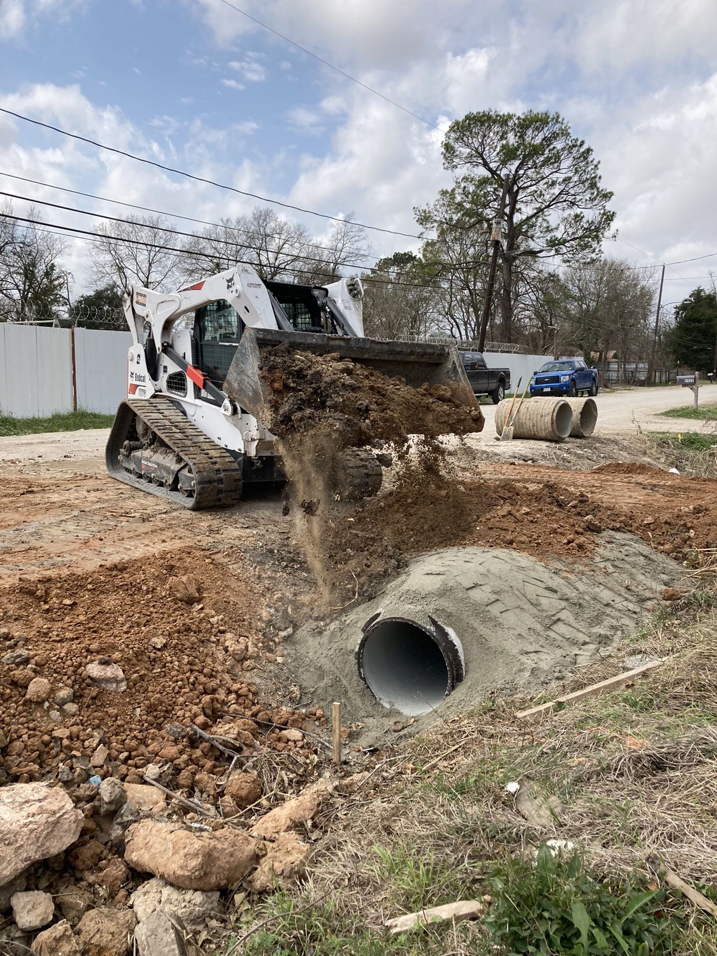 Culverts Stabilized Sand Dirt