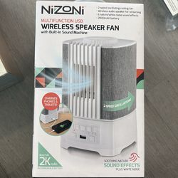 Multifunction usb wireless speaker fan