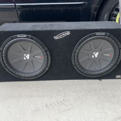 2 10inch Kicker Sub