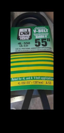 New Dial 55" V- Belt AL-550