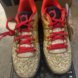 Nike KD 15 Olympic Gold Medal Size 10 DC1975-700 No LID